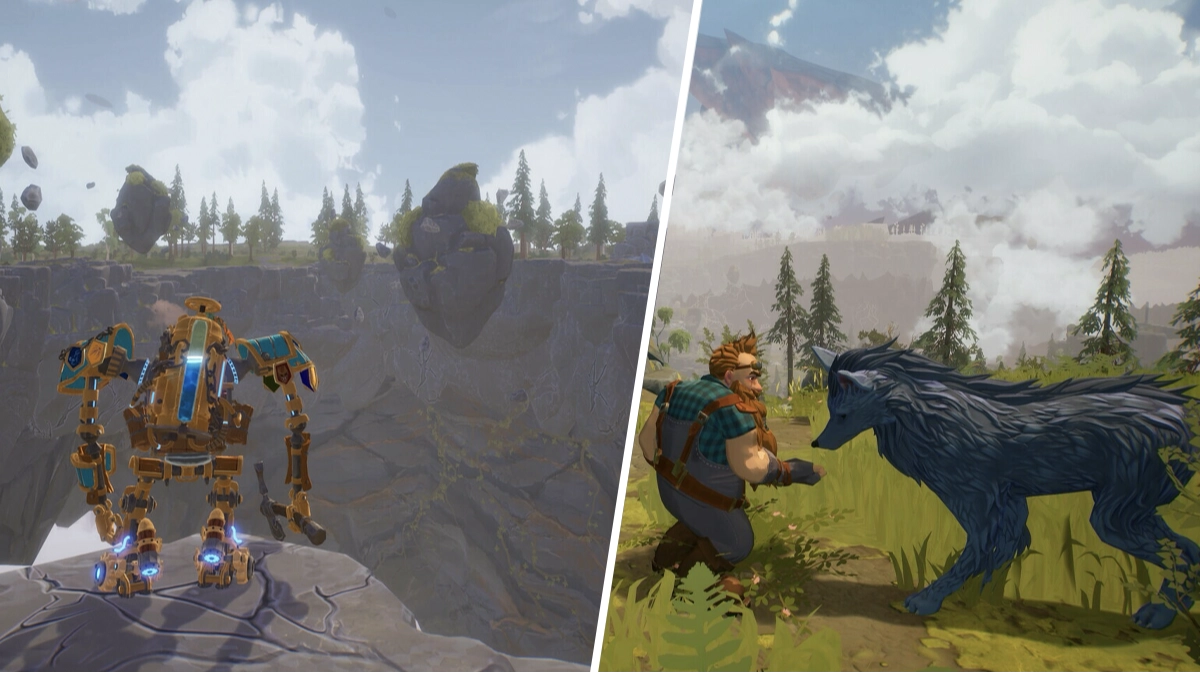 Steam free download is basically Stardew Valley and Valheim with added mechs