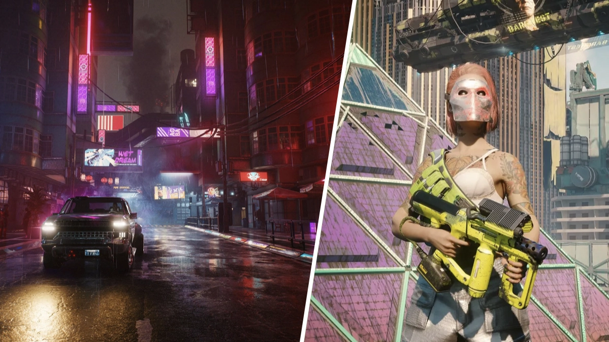 Cyberpunk 2077 mod lets you explore Night City with friends
