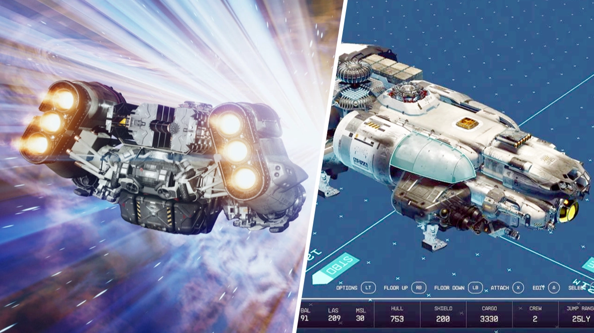 Starfield players have already started building their ships