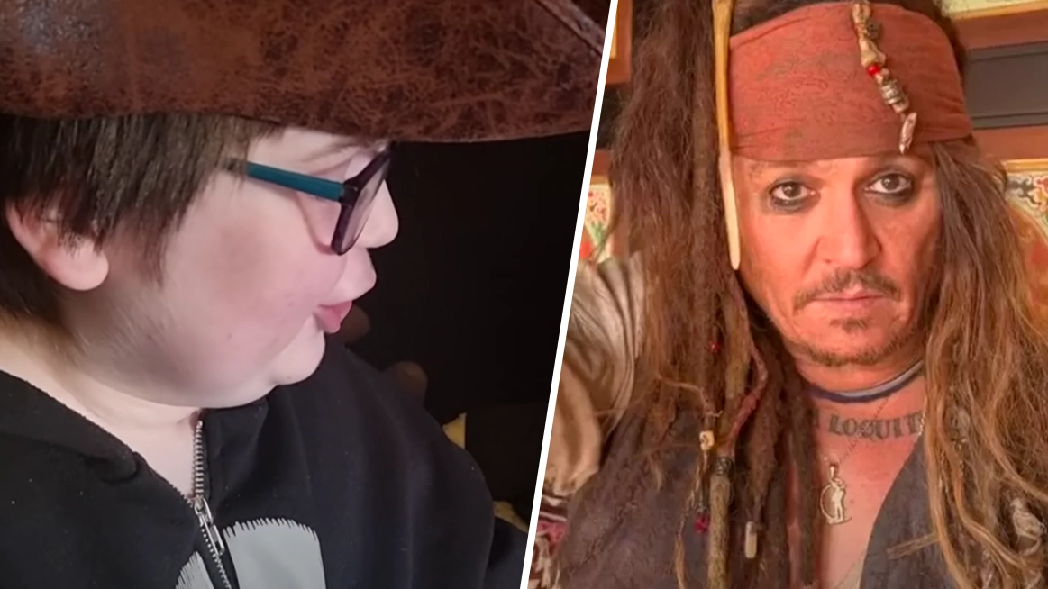 Johnny Depp surprises terminally ill boy with PS5 for Christmas in character as Jack Sparrow