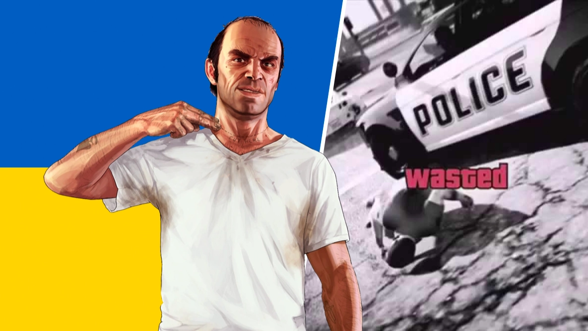 Ukraine government taunts Russia with GTA 'Wasted' meme
