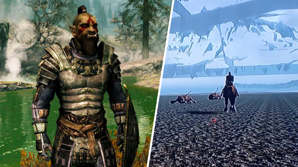 Skyrim player boots up PS3 version after 7 years inactivity, and my god it's broken 