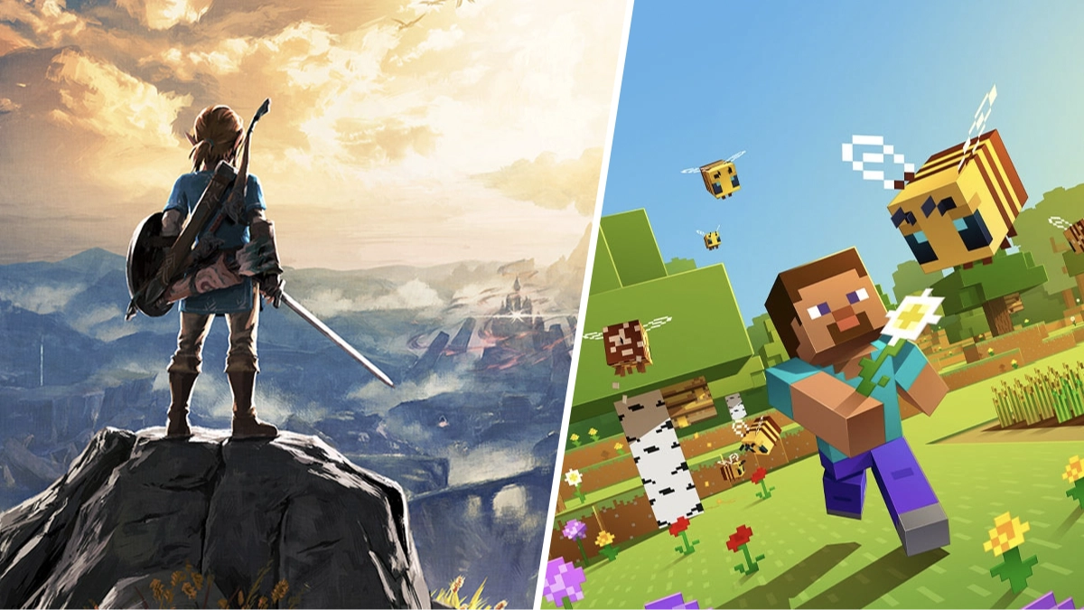 The Legend Of Zelda meets Minecraft in this stunning open world