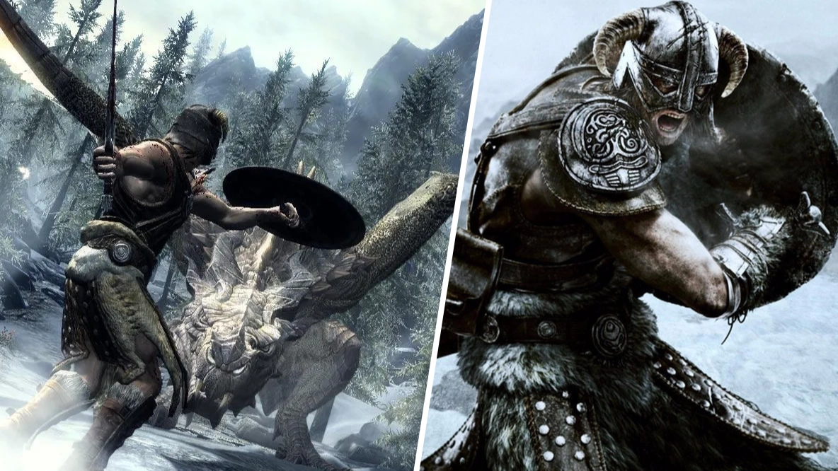 Skyrim has an excellent Christmas quest you can download now