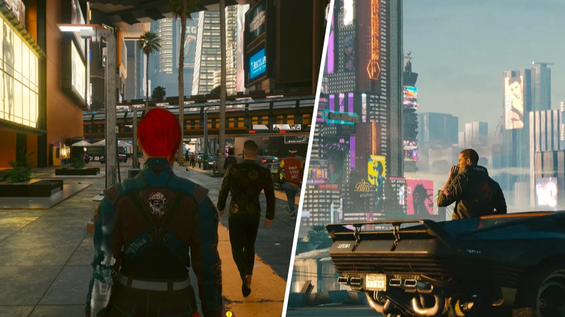 Cyberpunk 2077's third-person mode feels like a whole new game
