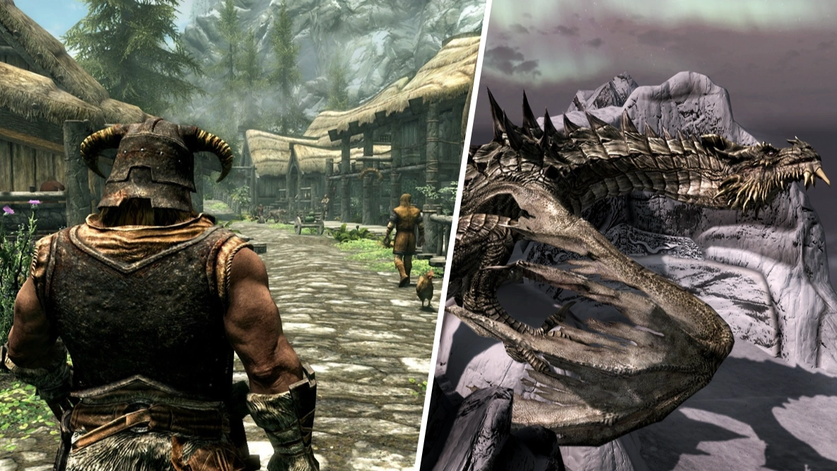 Skyrim player manages to save Paarthurnax without ever using mods