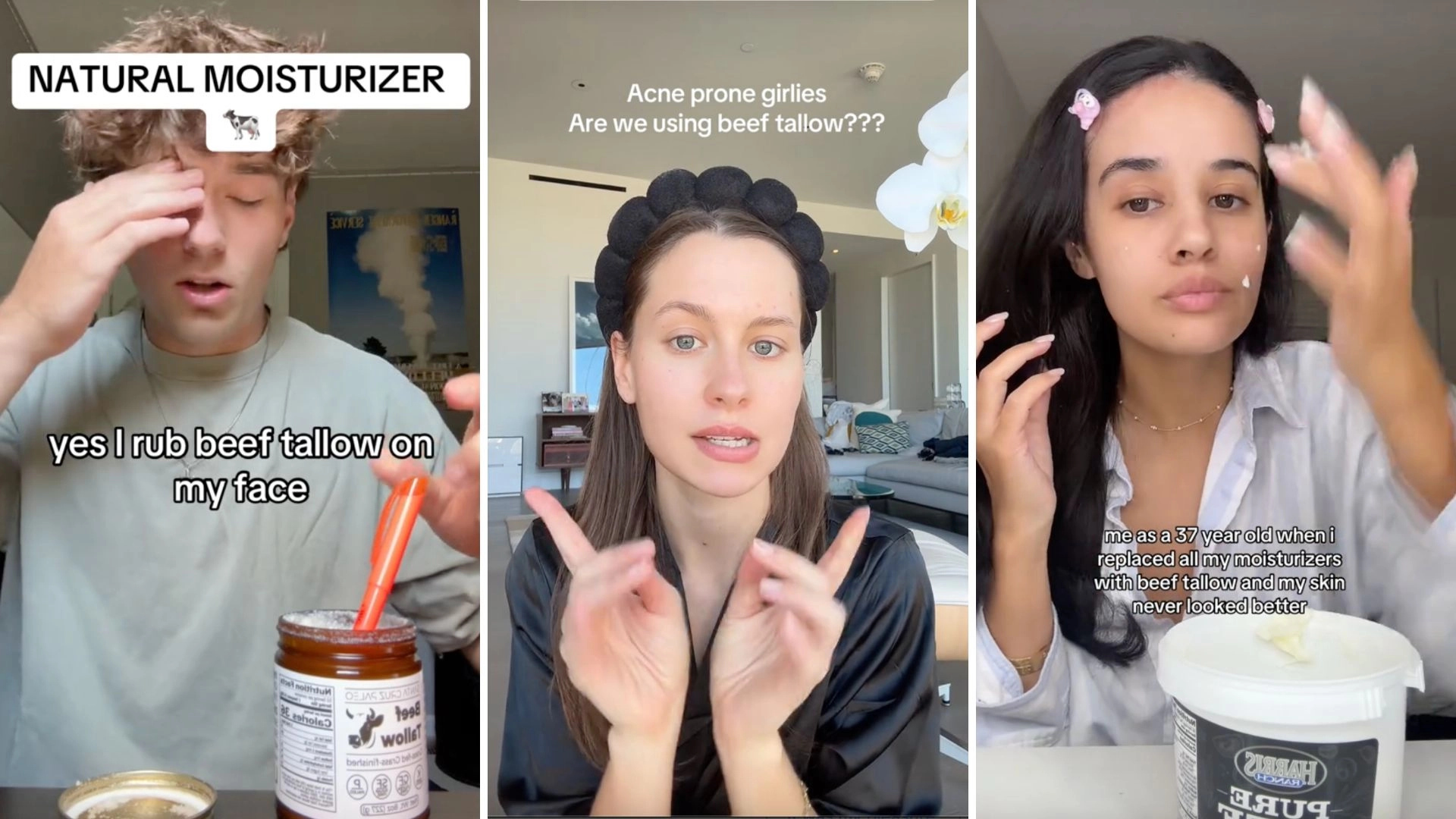 Why Are Influencers Putting Beef Tallow On Their Face? Yes, Animal Fat