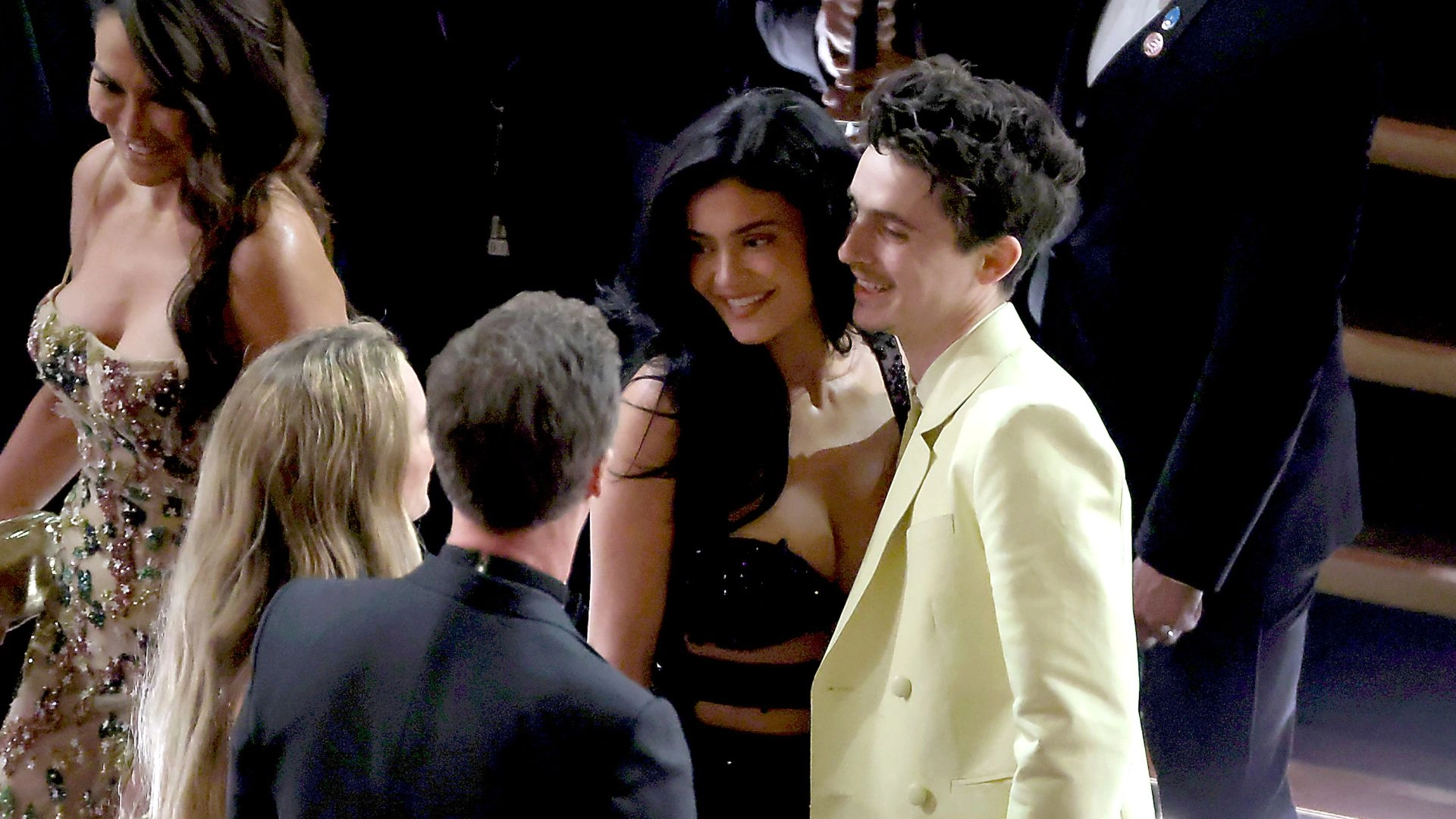 Spotted: Kylie Jenner And Timothée Chalamet Kissing On The Oscars Red Carpet