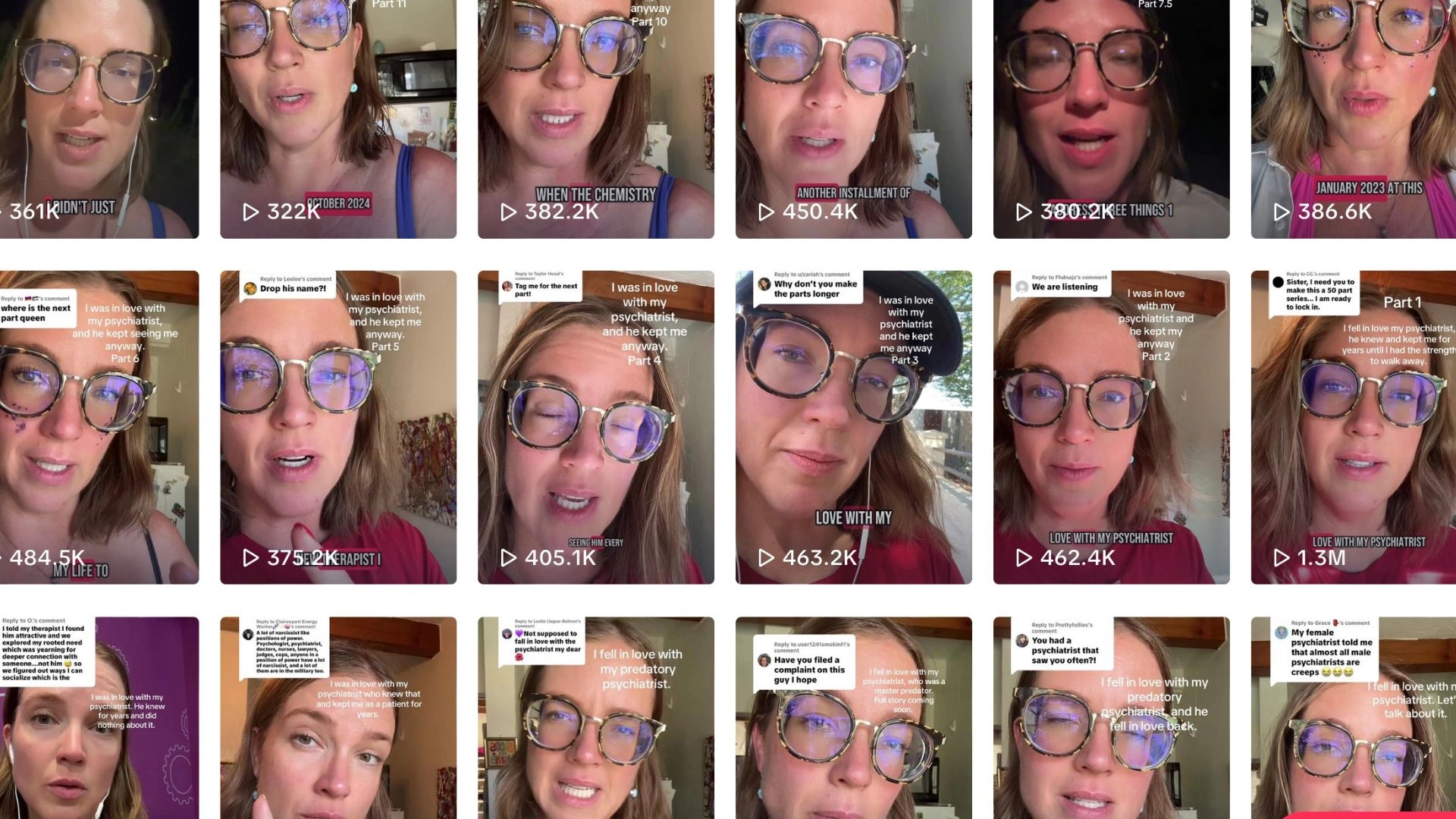 Meet The Woman Who Fell In Love With Her Psychiatrist And Made 18 TikToks About It