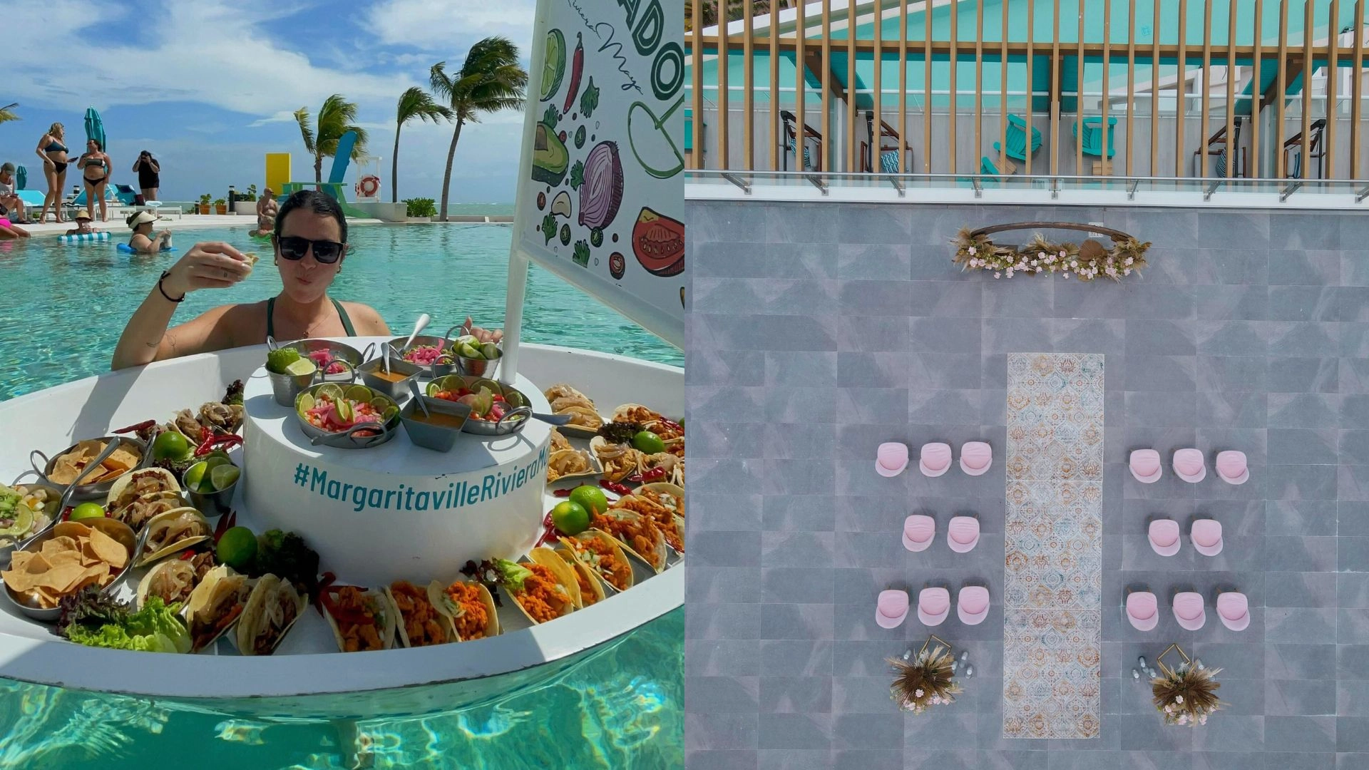 All I Want At My Wedding Is The Beach, Beer, and A Floating Taco Boat