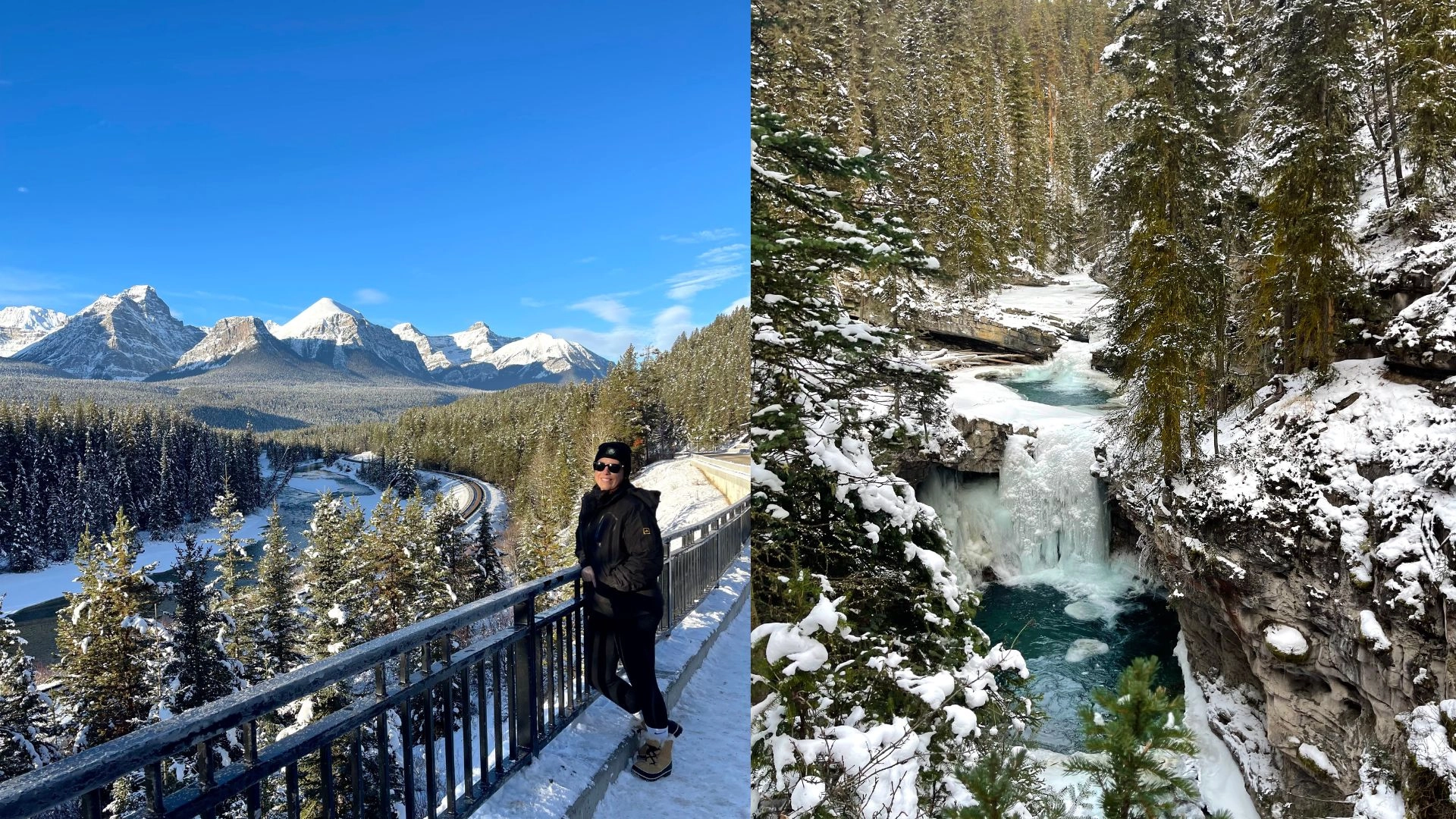 Canmore and Banff in Winter Are Basically a Windows Desktop Background IRL