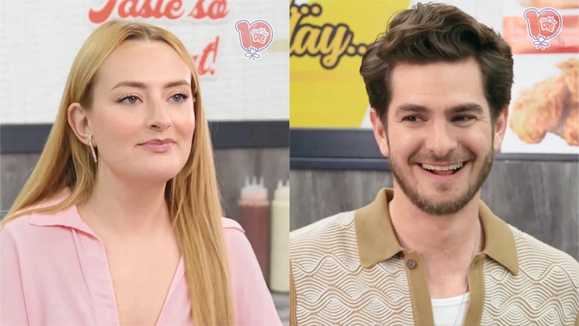 Screaming! Andrew Garfield Says He’d Take Amelia Dimoldenberg Out On A ‘Real Date’