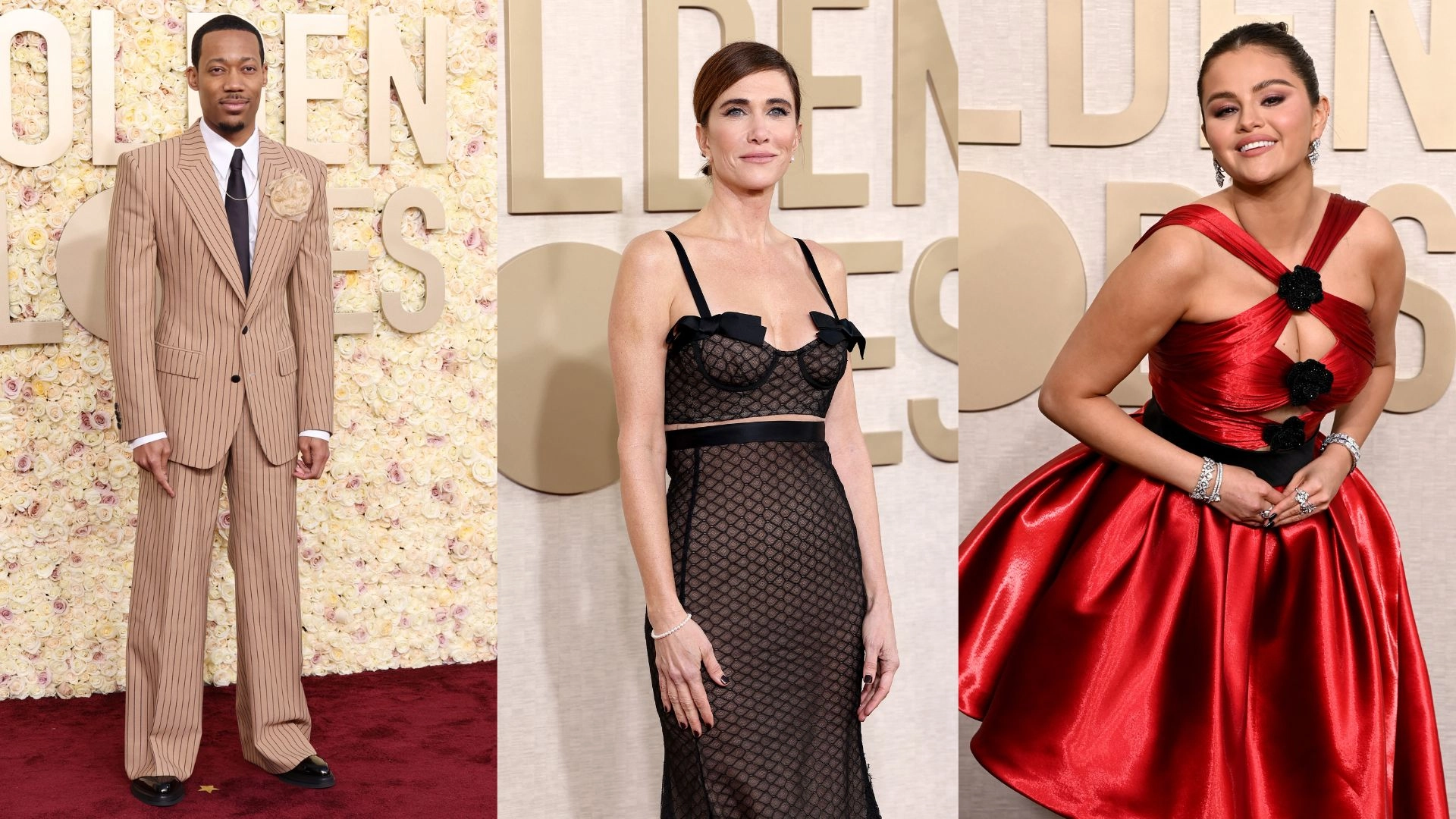 How To Wear The Biggest Trends From The Golden Globes Red Carpet