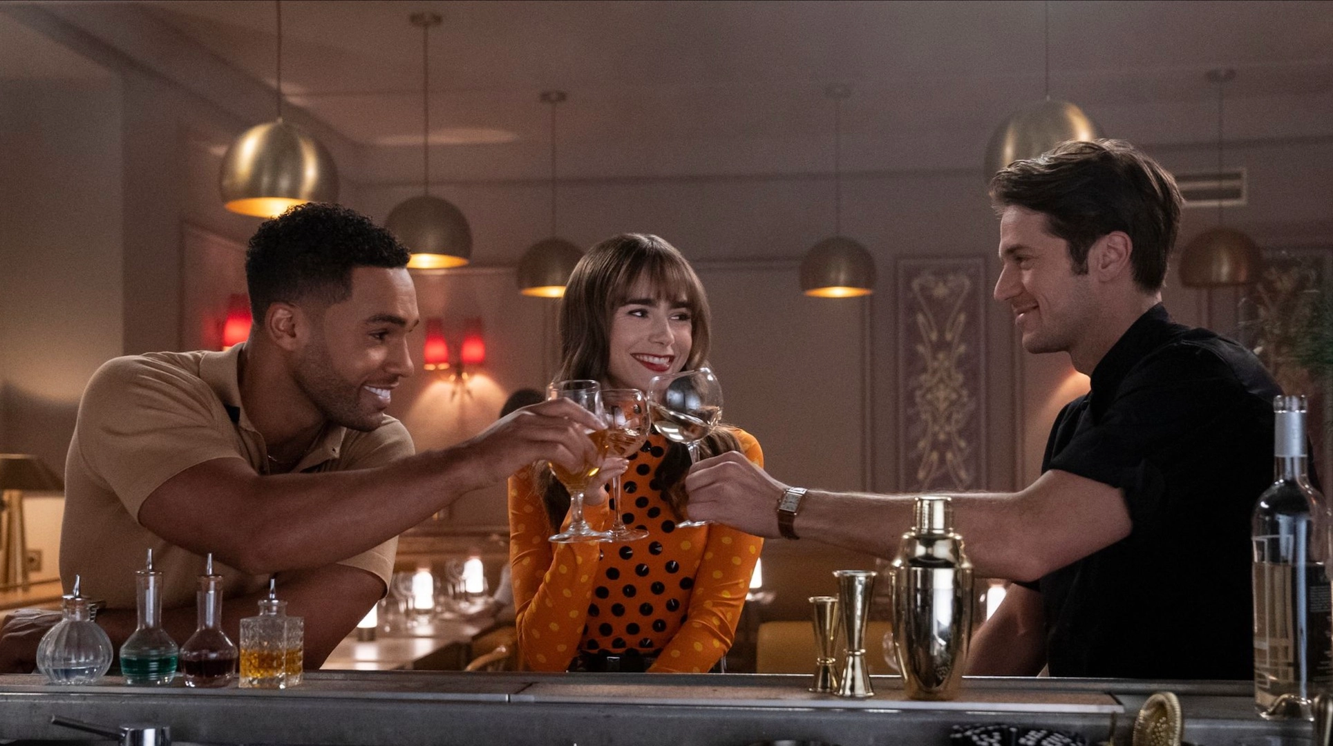 Are Threesomes The Answer To A Love Triangle? Lucas Bravo Thinks ‘Emily In Paris’ Should End In A MMF