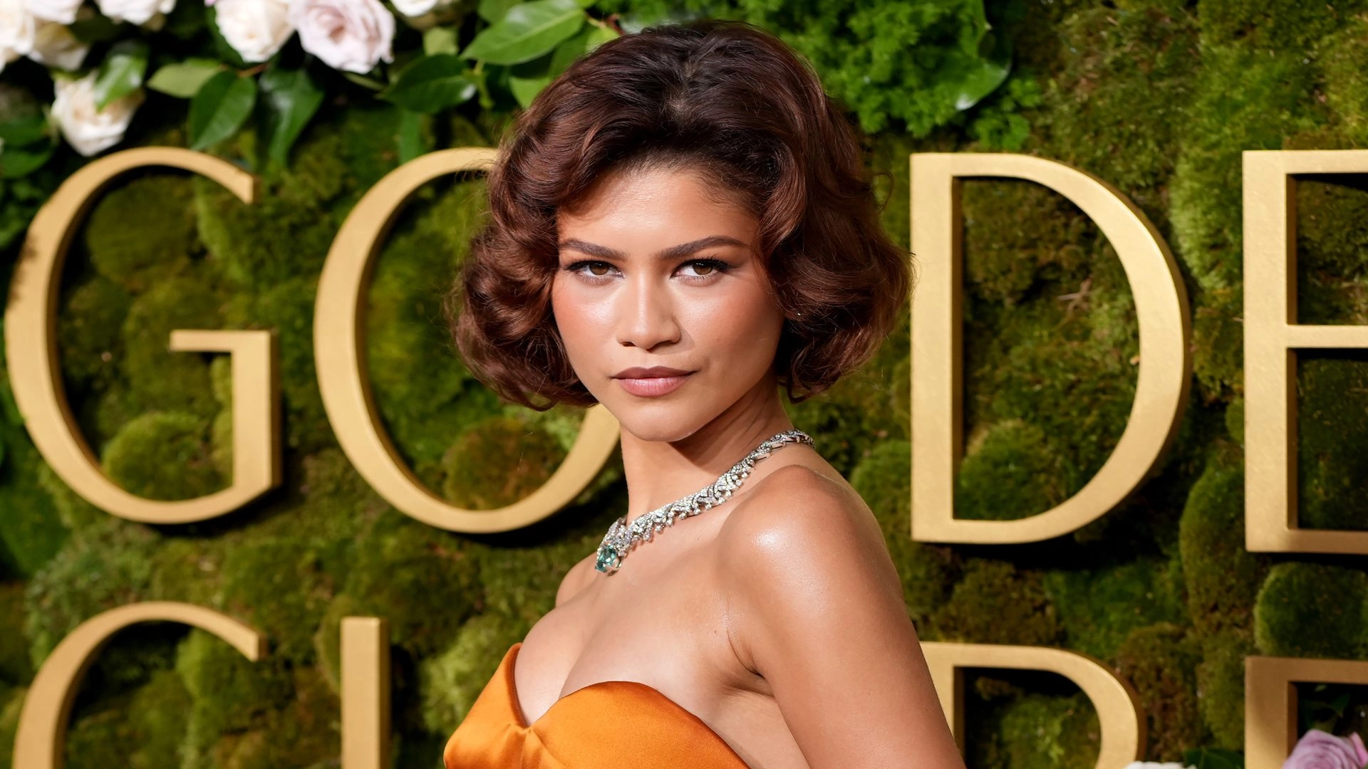 It Looks Like Zendaya Debuted A New Tattoo For Tom Holland At The Golden Globes