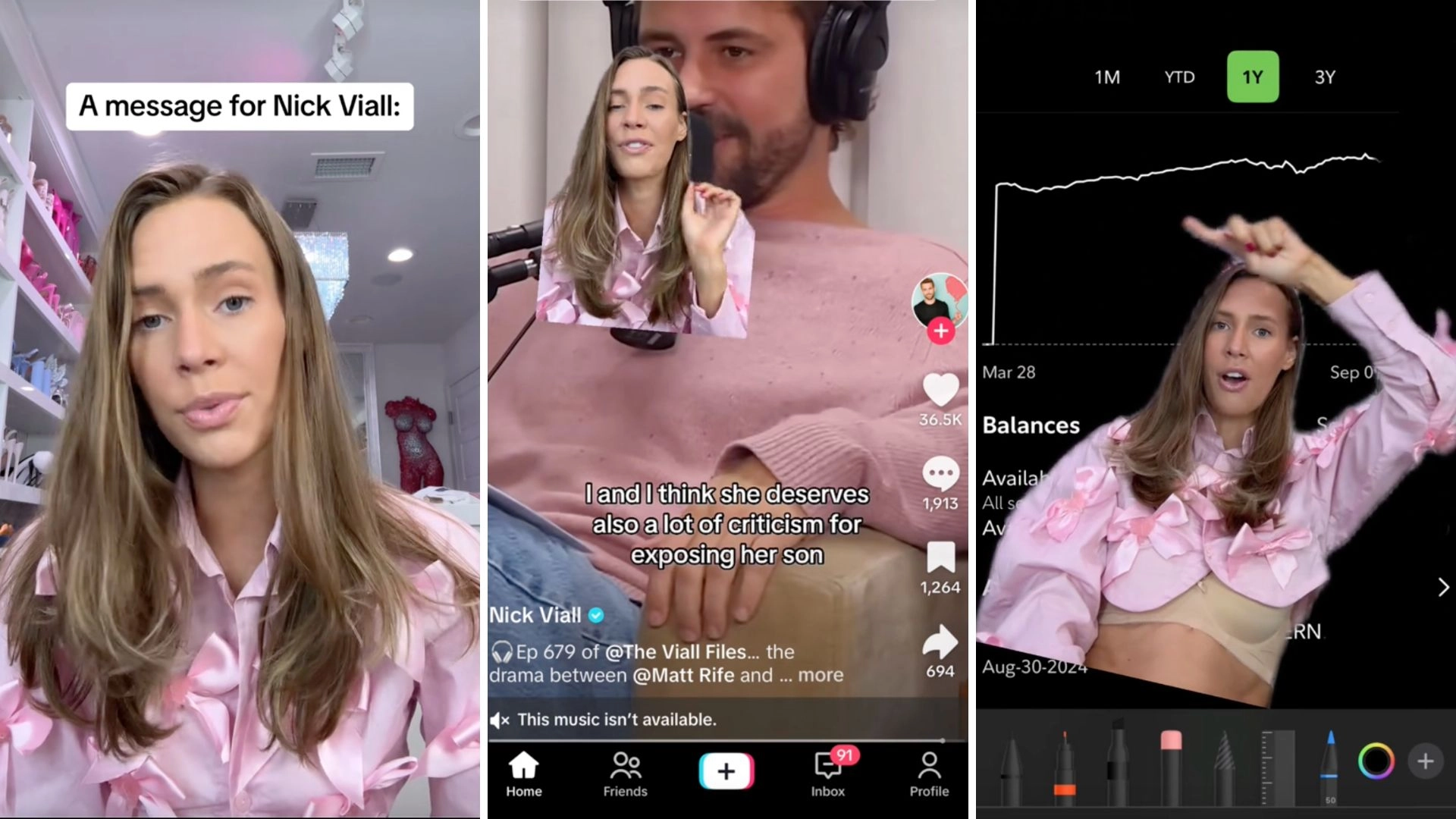 Nick Viall Criticized Influencer Using Her Son For Clout — The Mom Clapped Back With Receipts