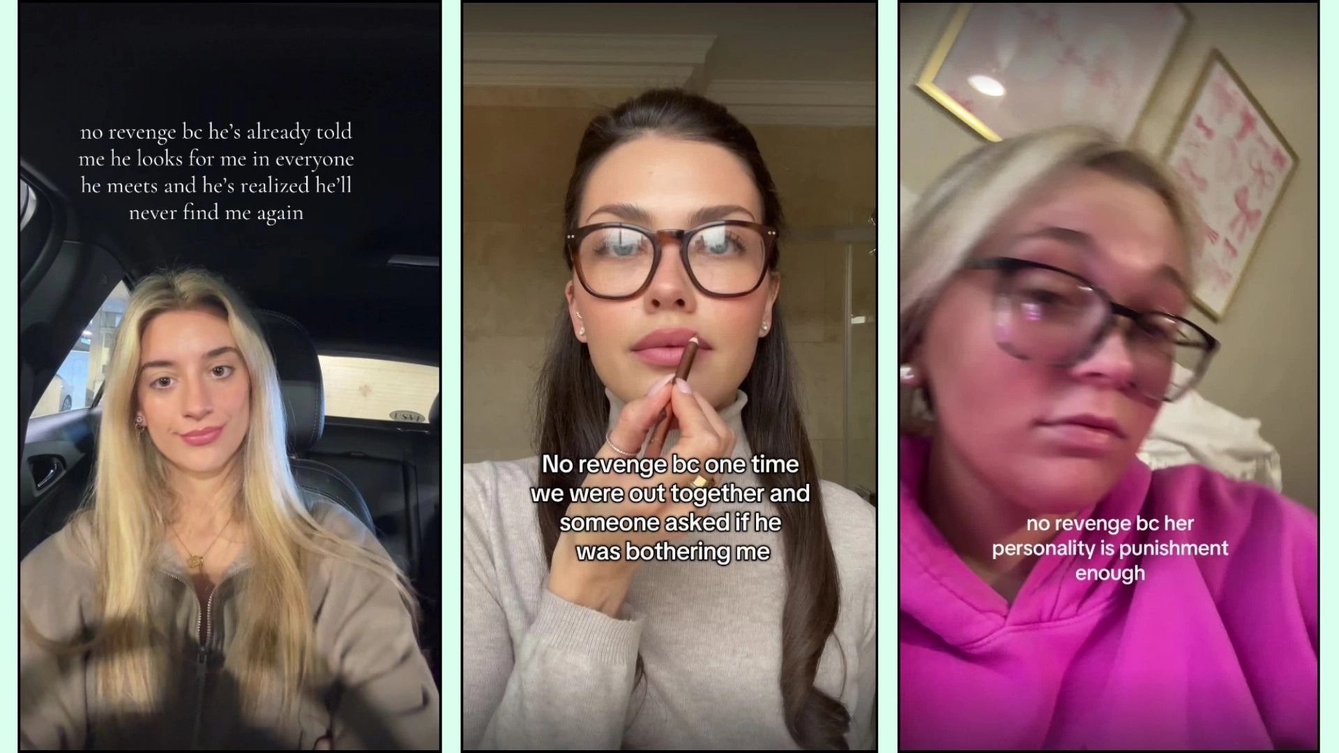 “No Revenge” Trend Gives Us Embarrassing One-Liners About Men That Will Help You Get Over His Ass