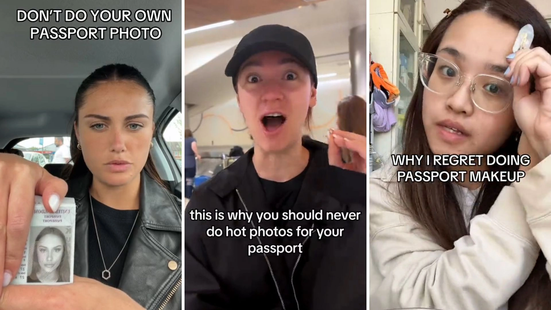 PSA: Stop Being Hot In Your Passport Photo, Or It Might Hold You Back At Airport Security