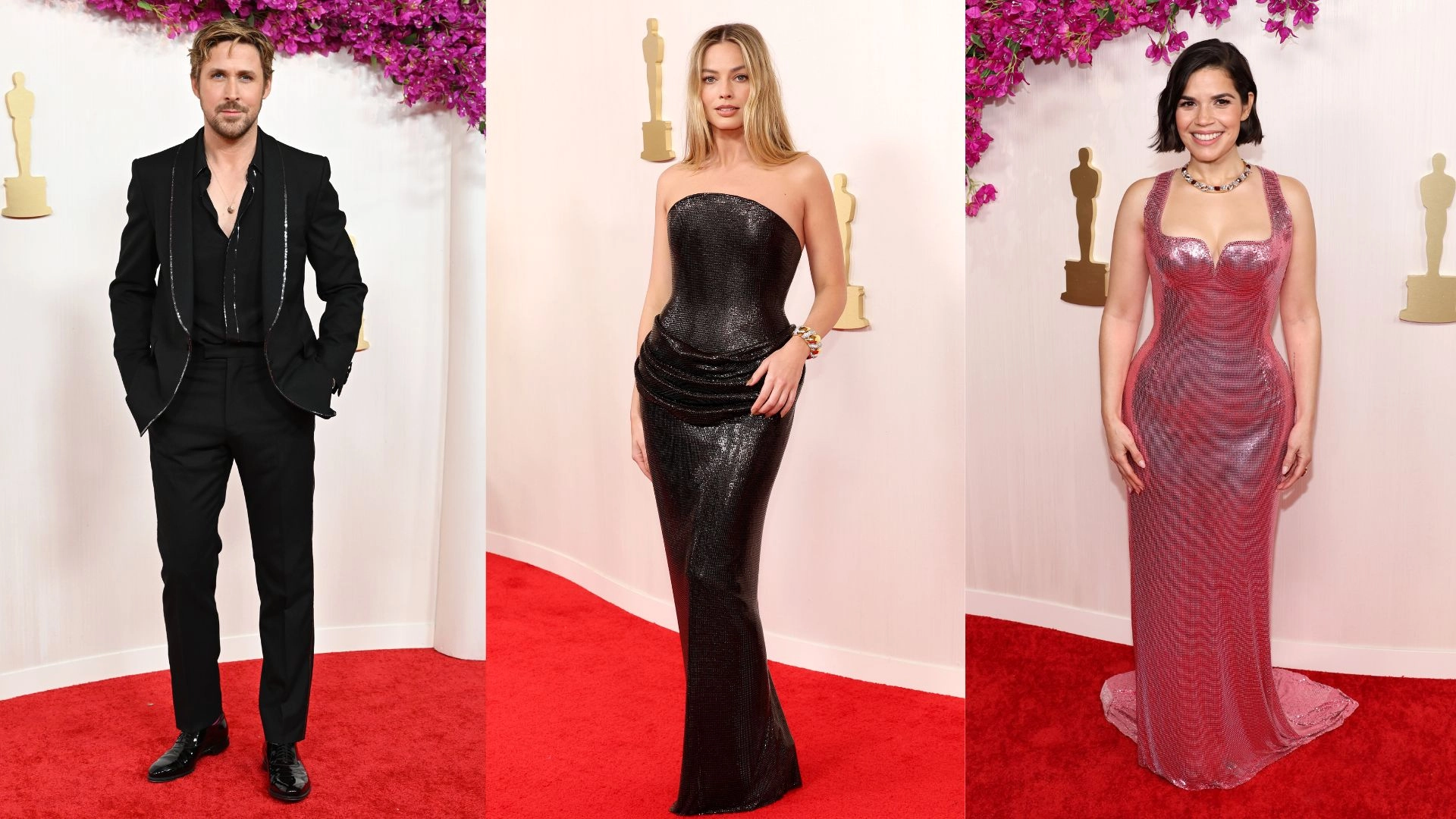The ‘Barbie’ Cast Is Absolutely Slaying The Oscars 2024 Red Carpet