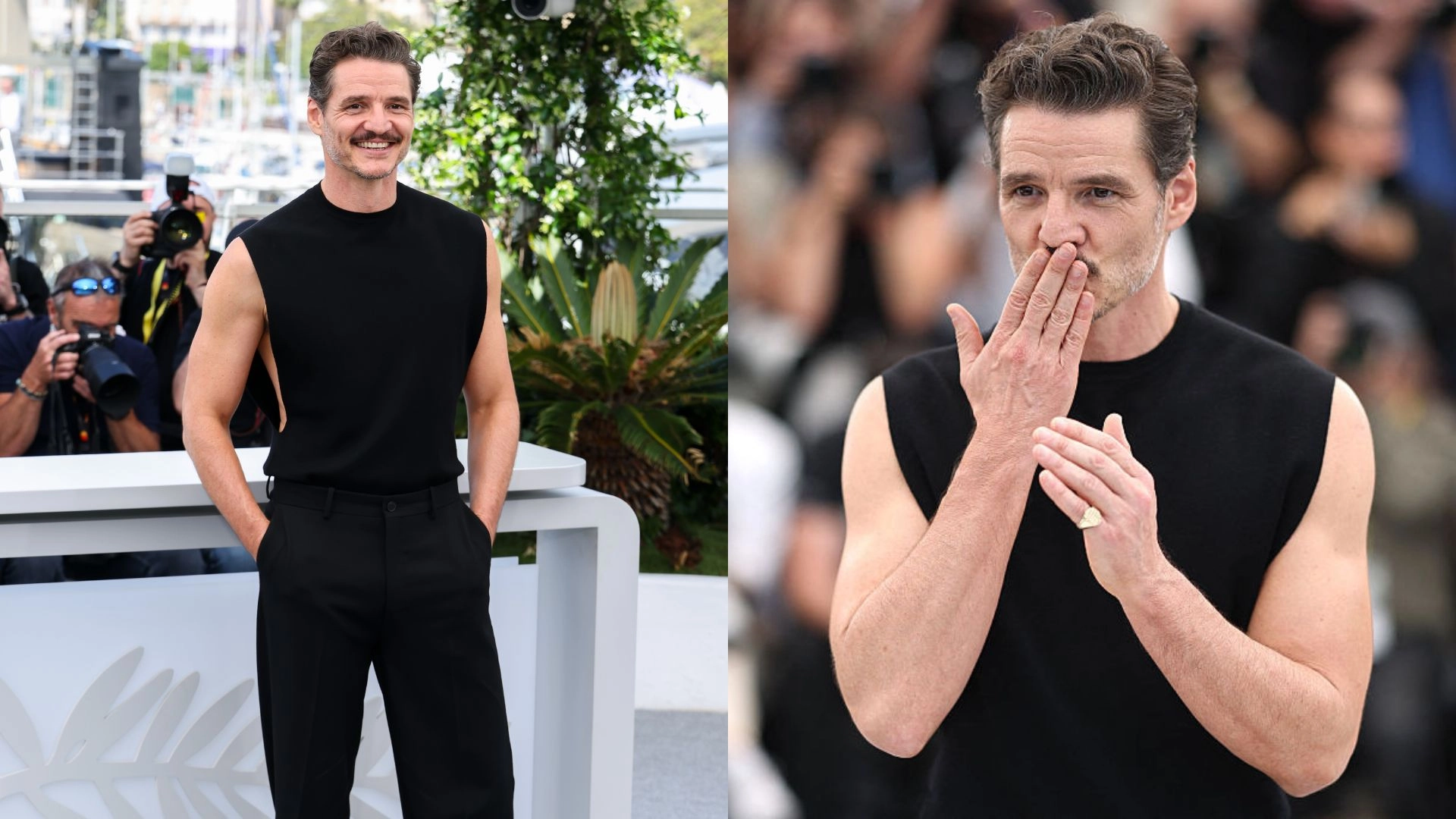 Please Enjoy These Gorgeous Photos Of Pedro Pascal And His Biceps At Cannes