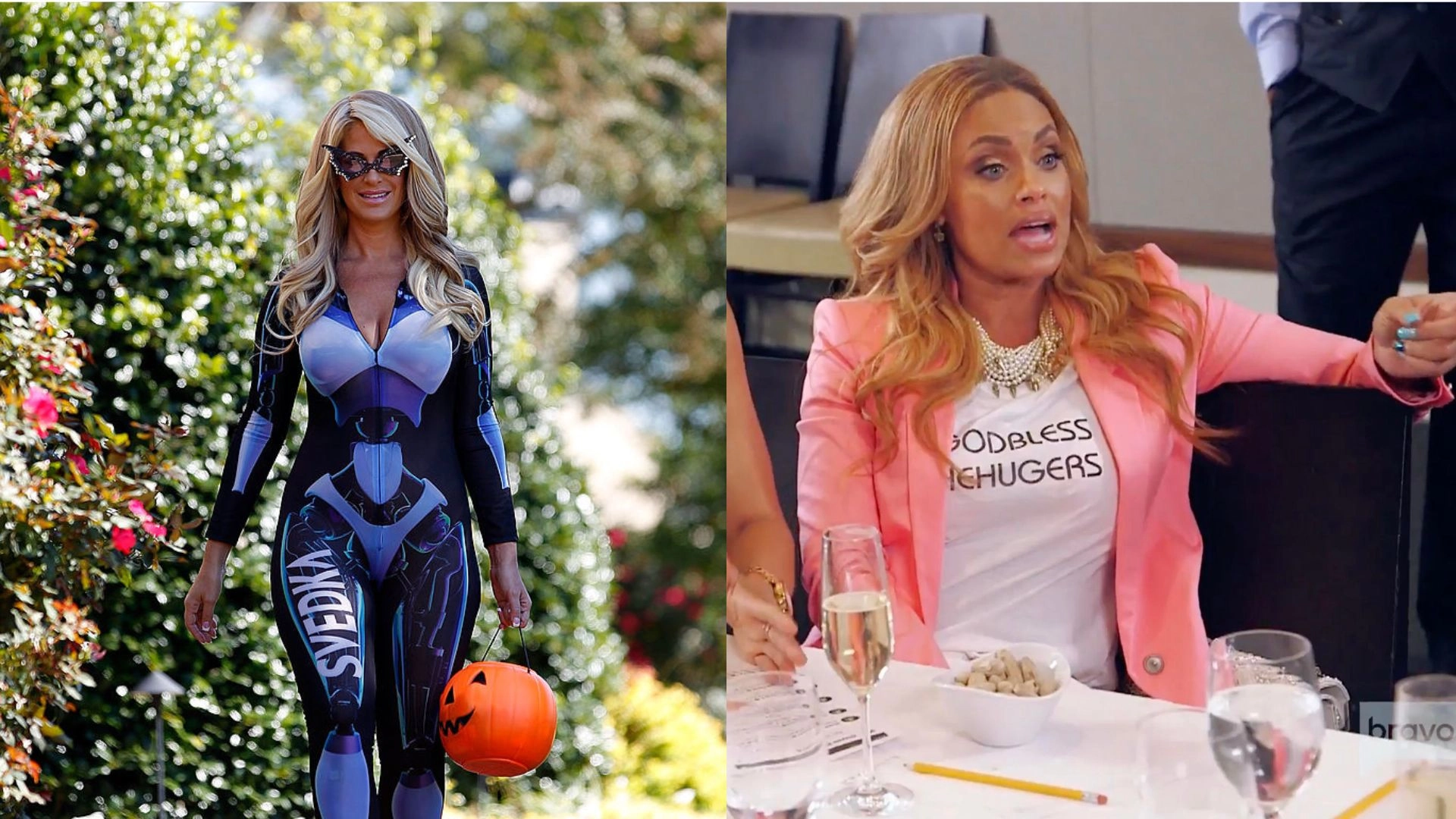 Iconic Thowback Housewives Halloween Costumes For The Real Bravoholics