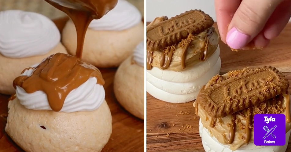 Tyla Bakes: People Are Making Biscoff Pavlova And It Looks Delish