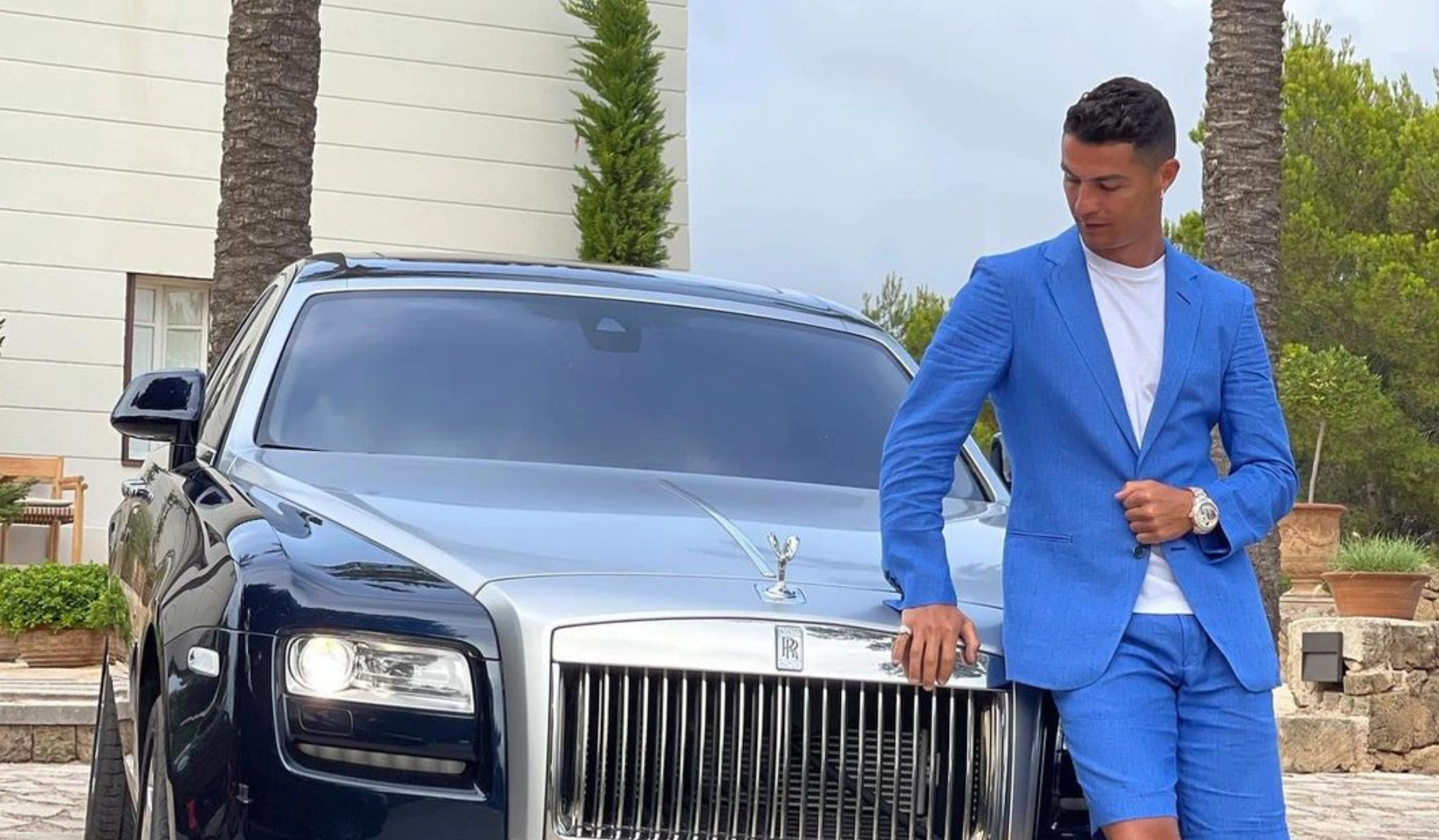 Cop A Sneaky Look At Cristiano Ronaldo’s Car Collection
