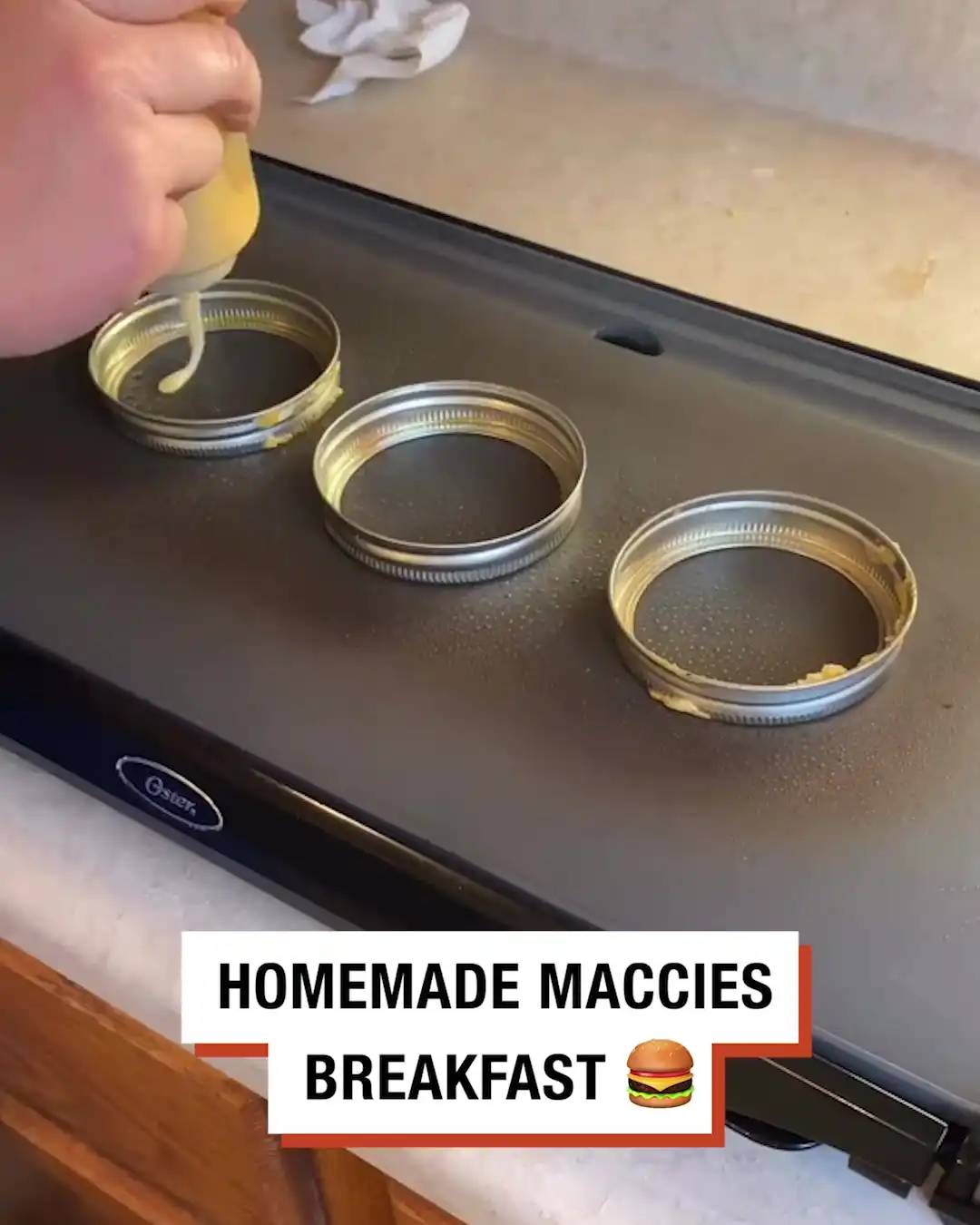 Homemade Maccies Breakfast 🍔🔥