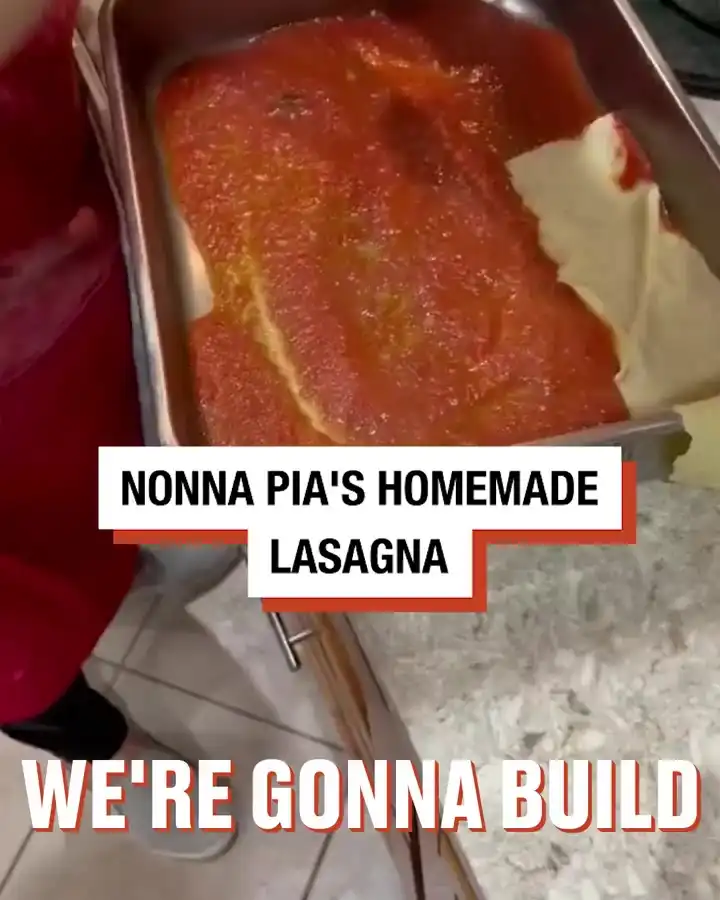 Nonna Pia Makes Her Lasagne 👵🇮🇹