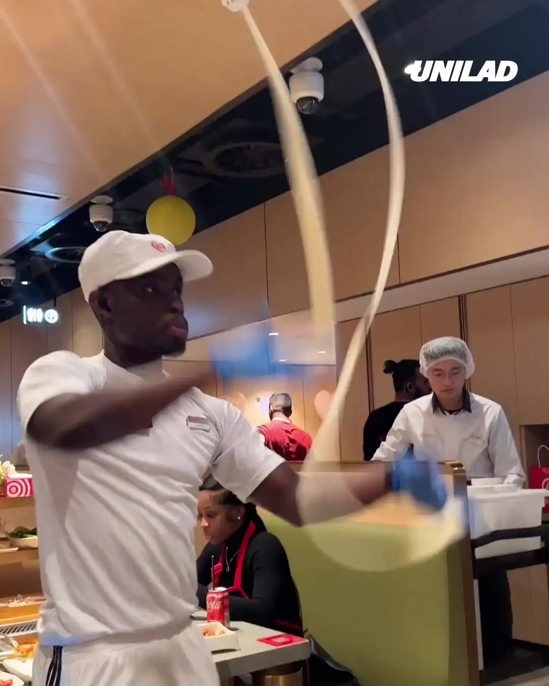 When you order hand-cut noodles