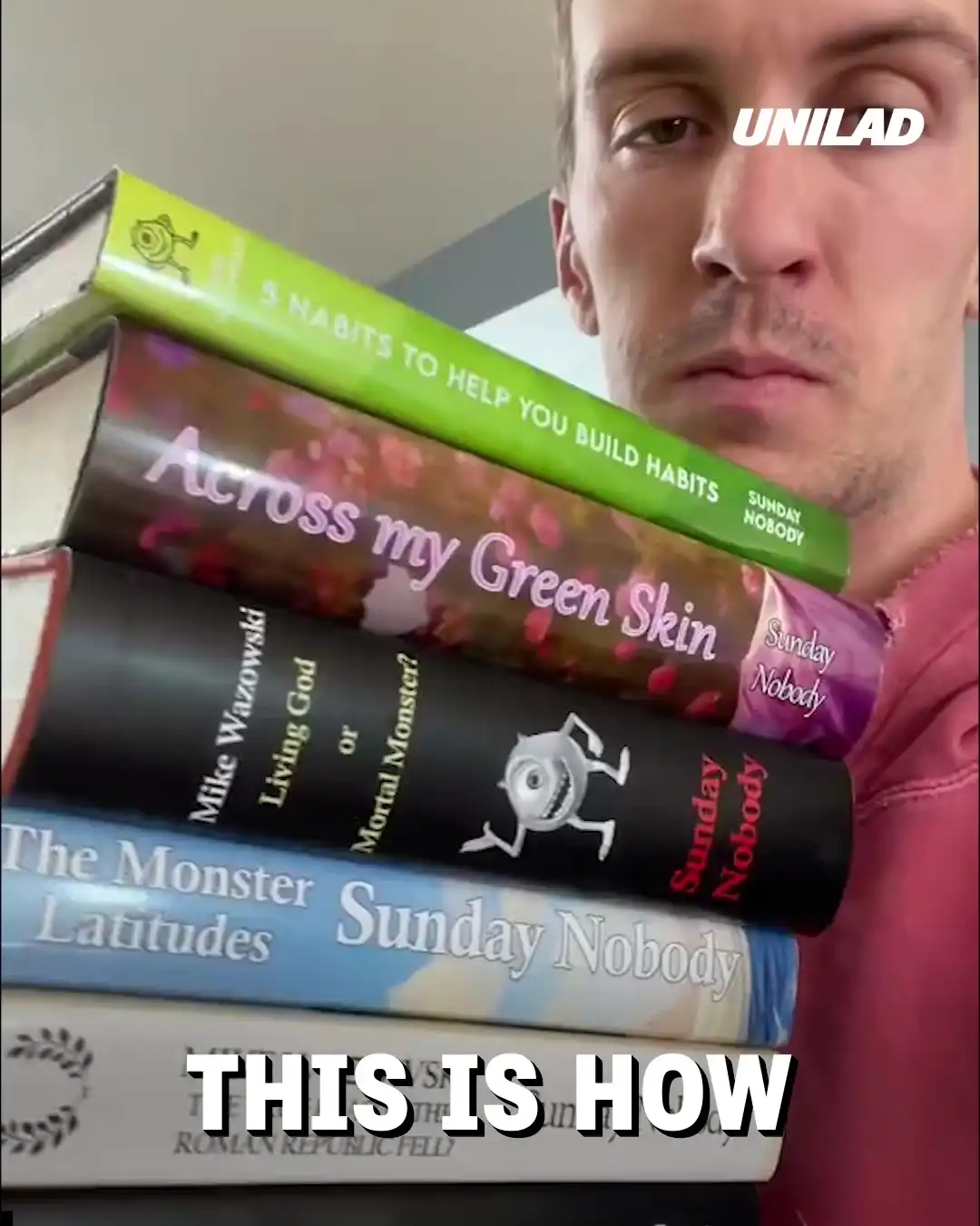 Secret Mike Wazowski Shrine in public library