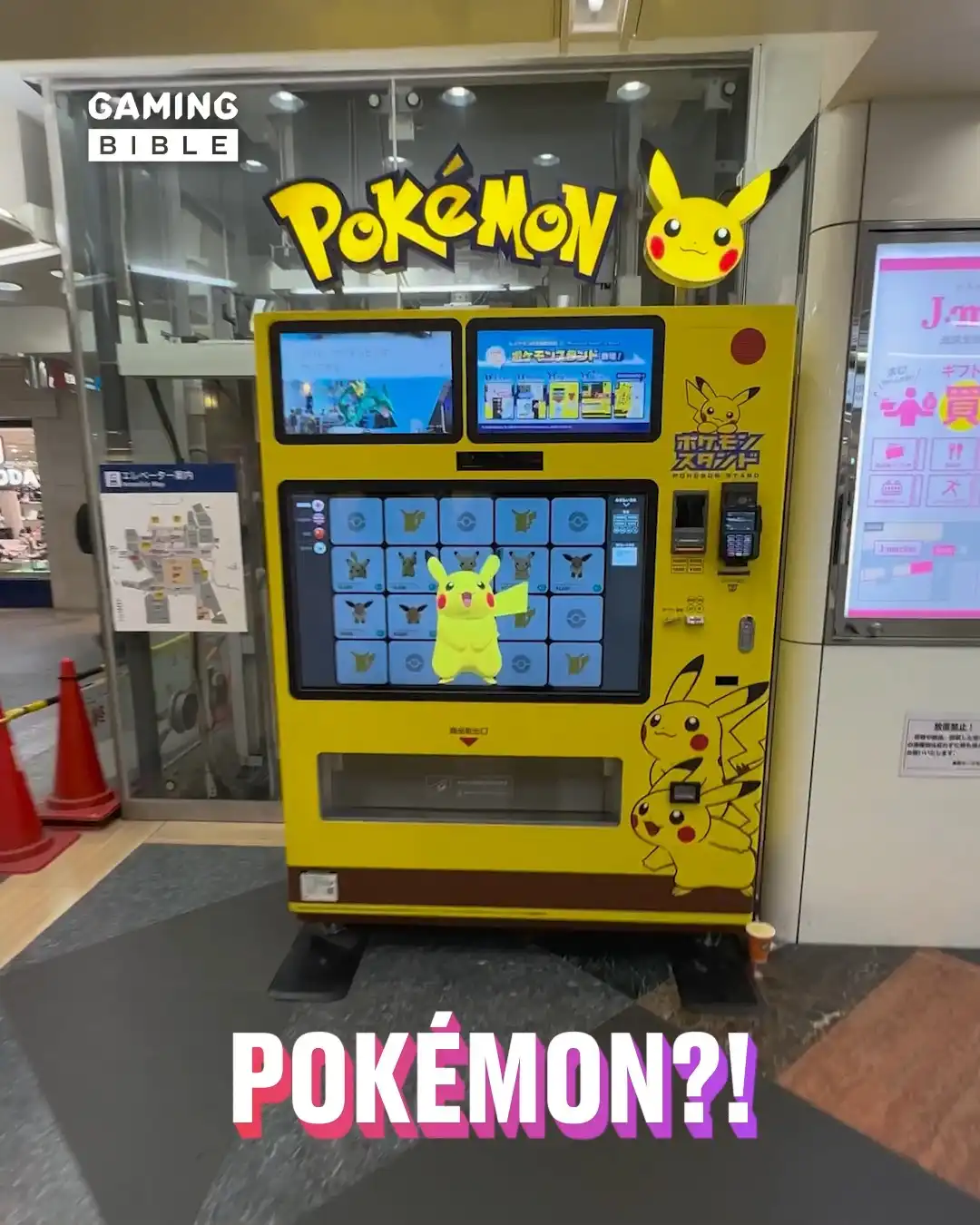 I NEED to visit a Pokรฉmon plushie vending machine ๐