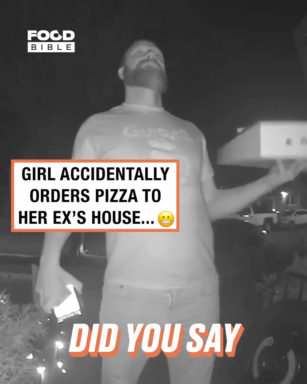 Girl orders pizza to her ex's house ππ