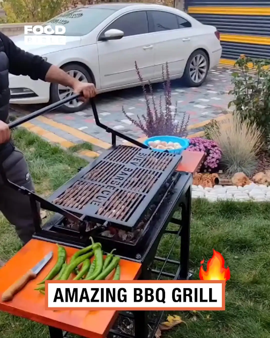 Insane BBQ grill 🤯🔥