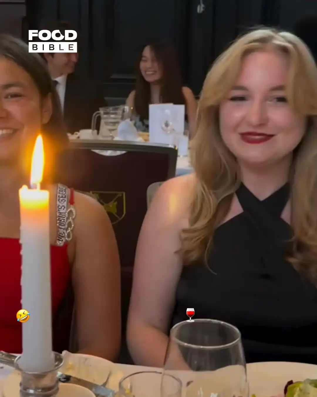 Playing 'God Save The Queen' at the Cambridge formal dinner 🤣🍷