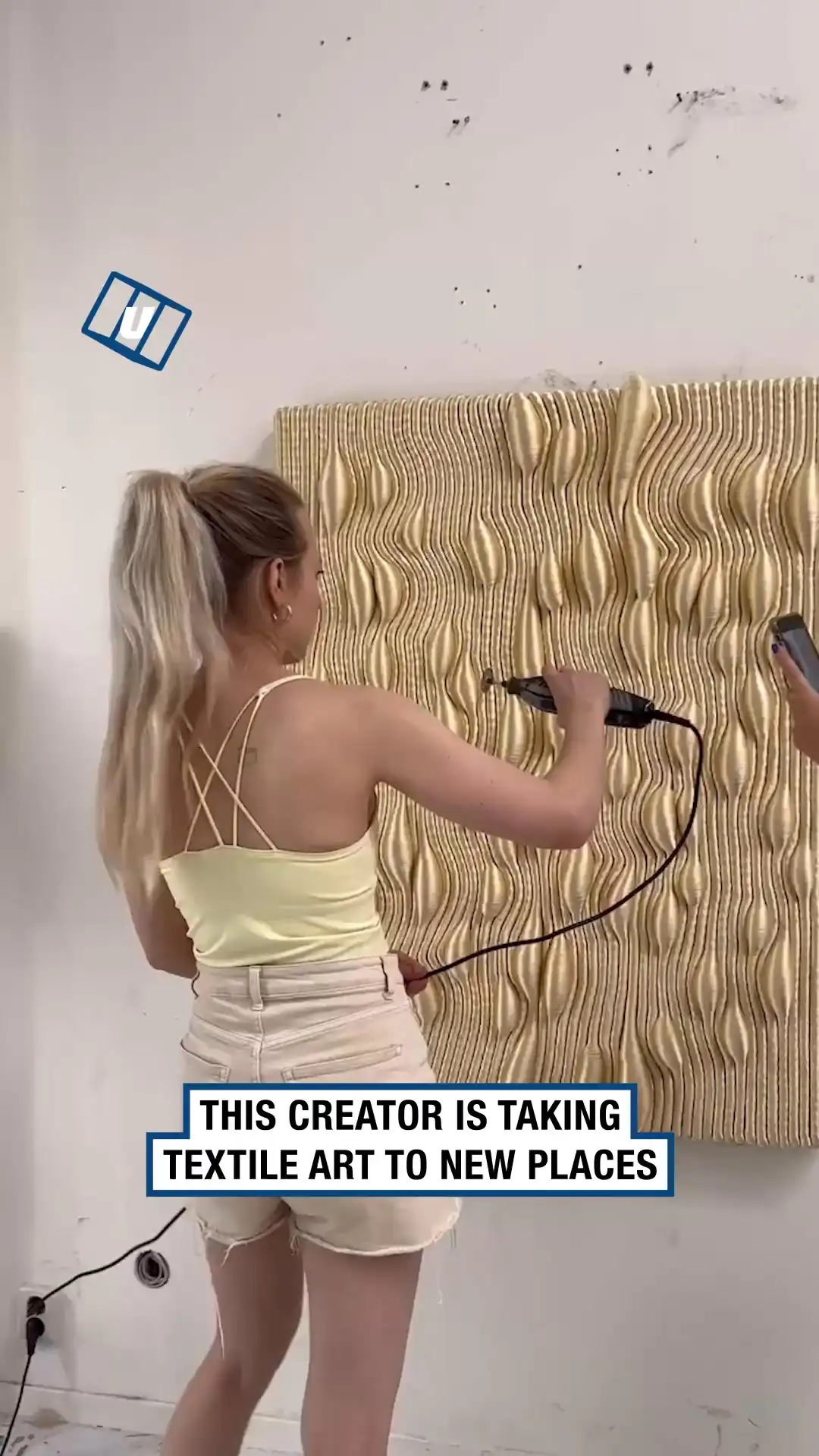 Textile art is satisfying