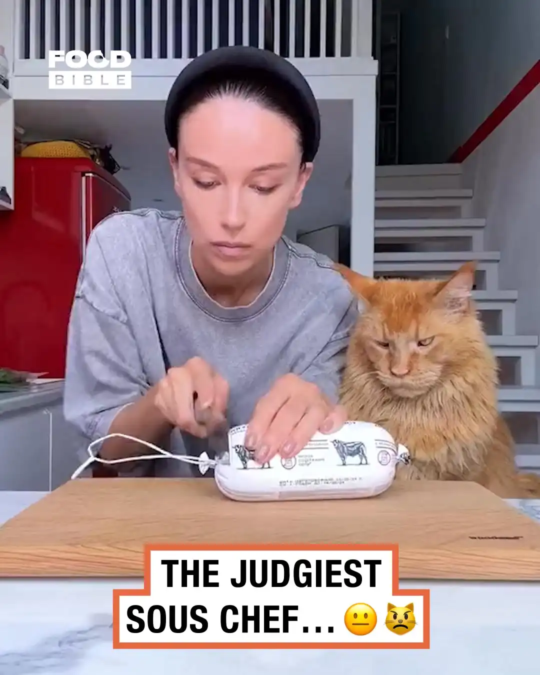 The judgiest sous chef ππΎ