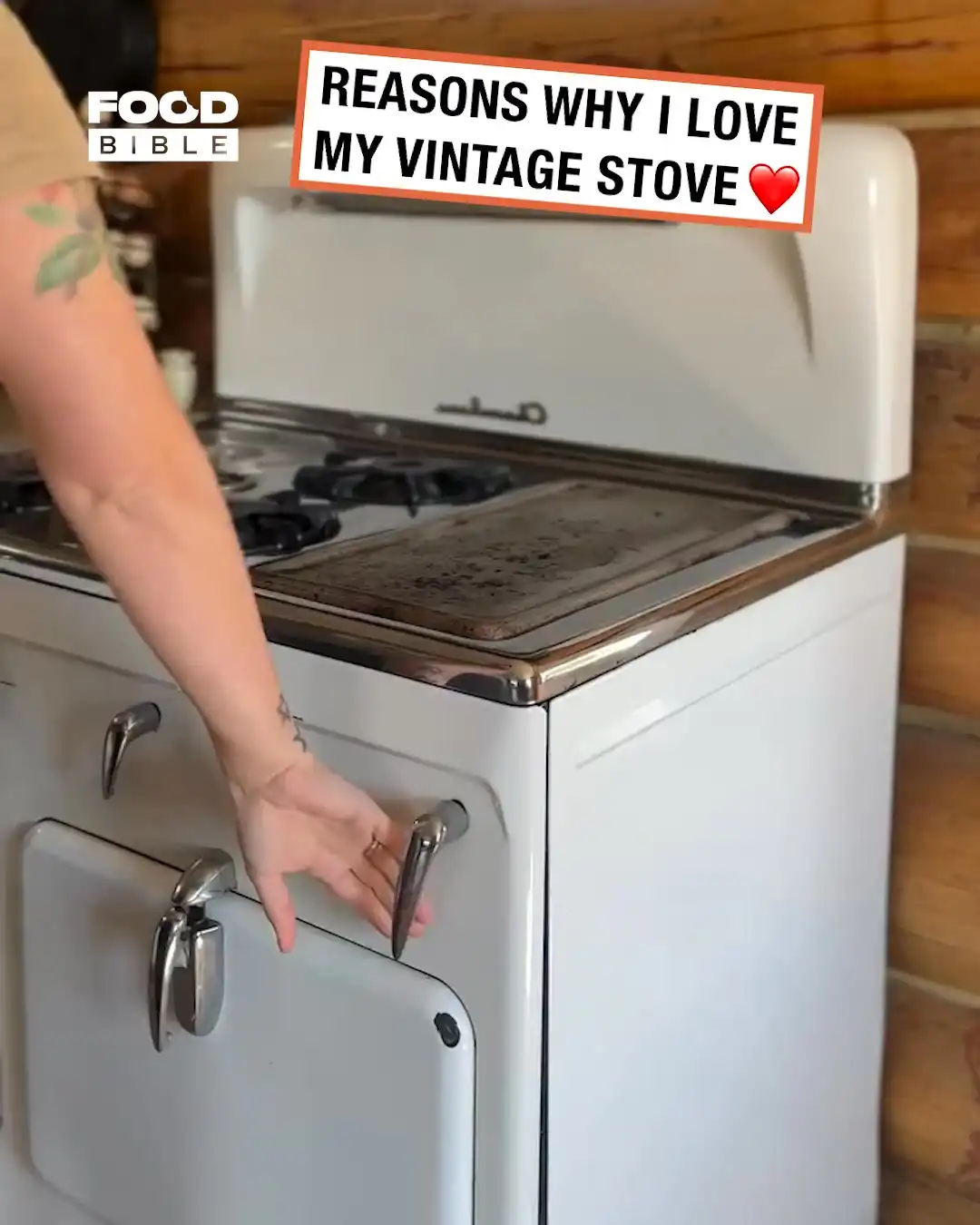 Reasons why I love my vintage stove π₯°π₯