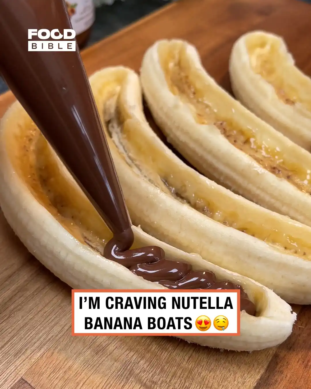 Nutella banana boats ππ