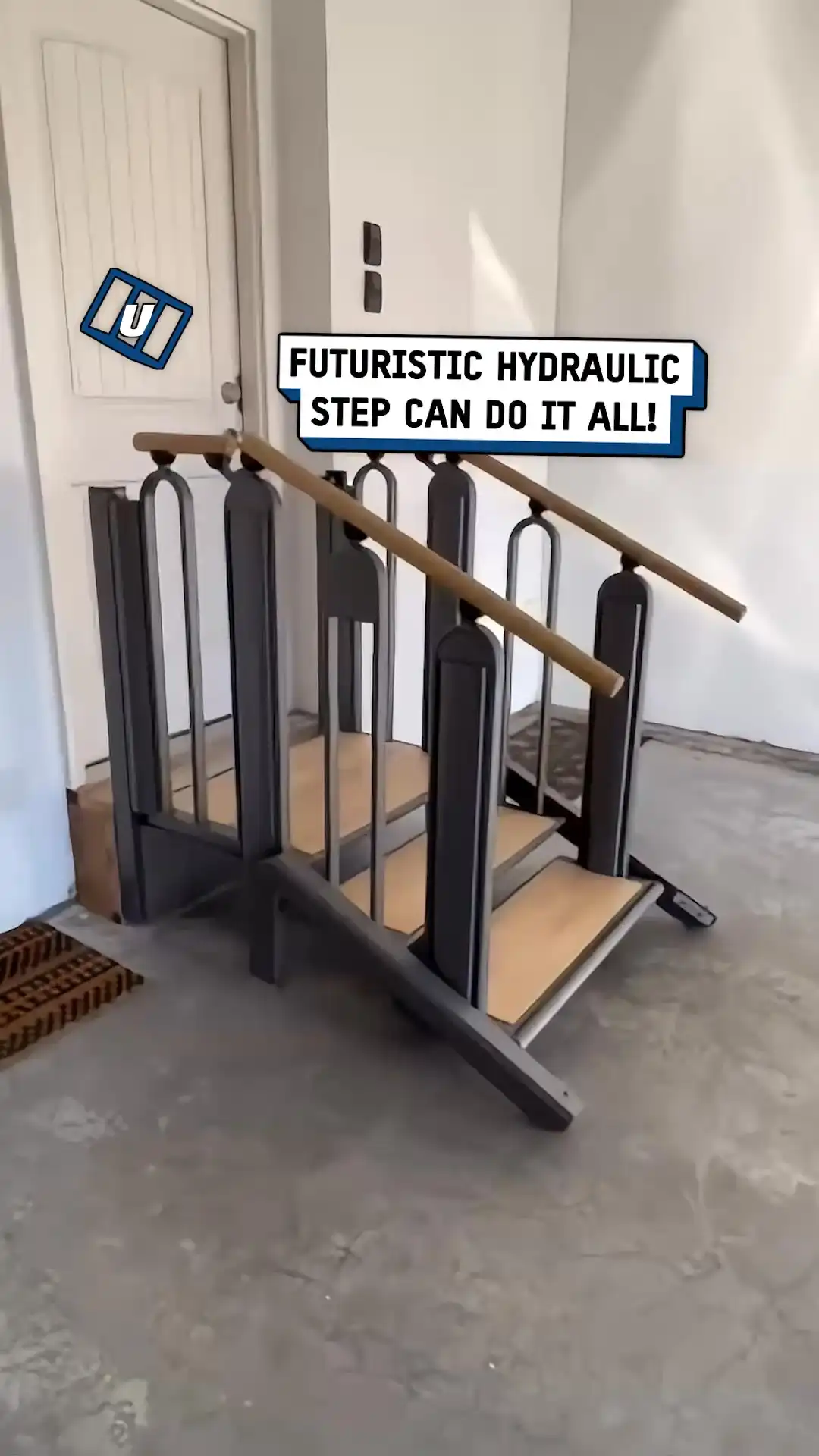 Futuristic hydraulic step has all scenarios covered π€―π