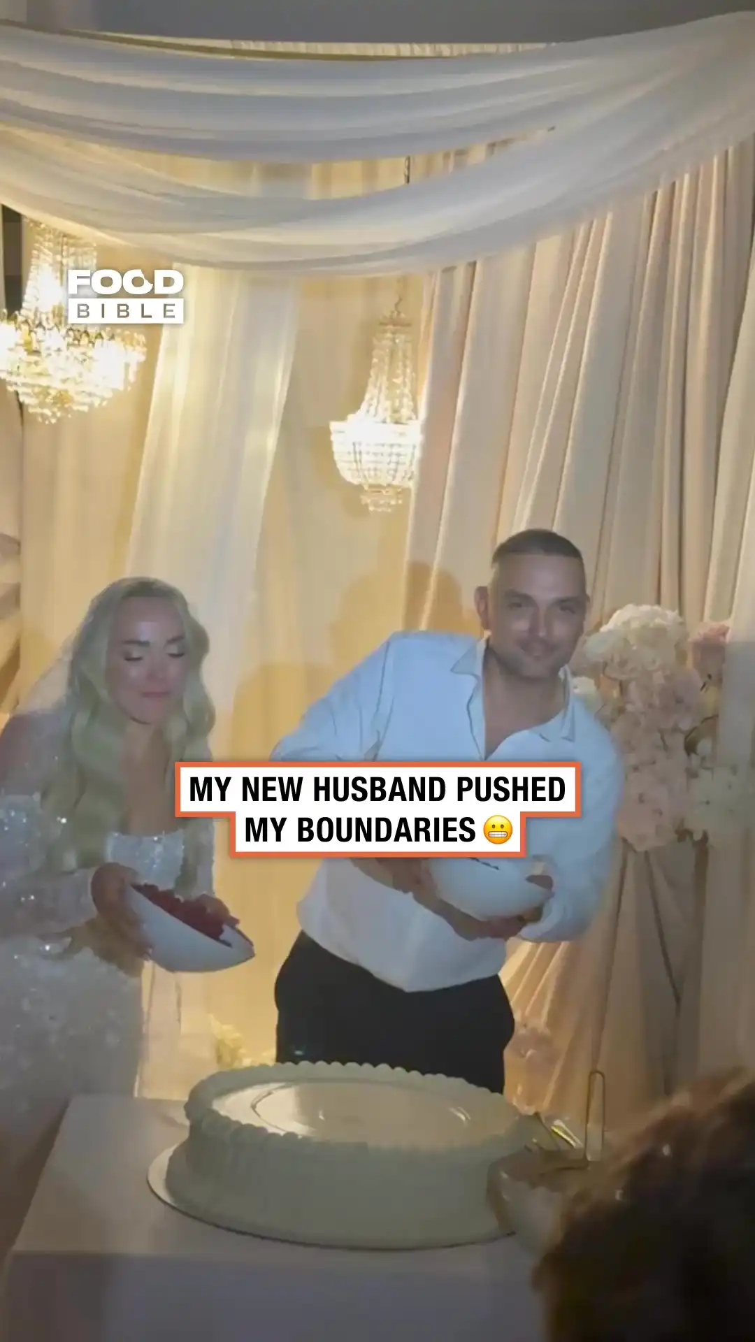 Groom ruins wedding 😯