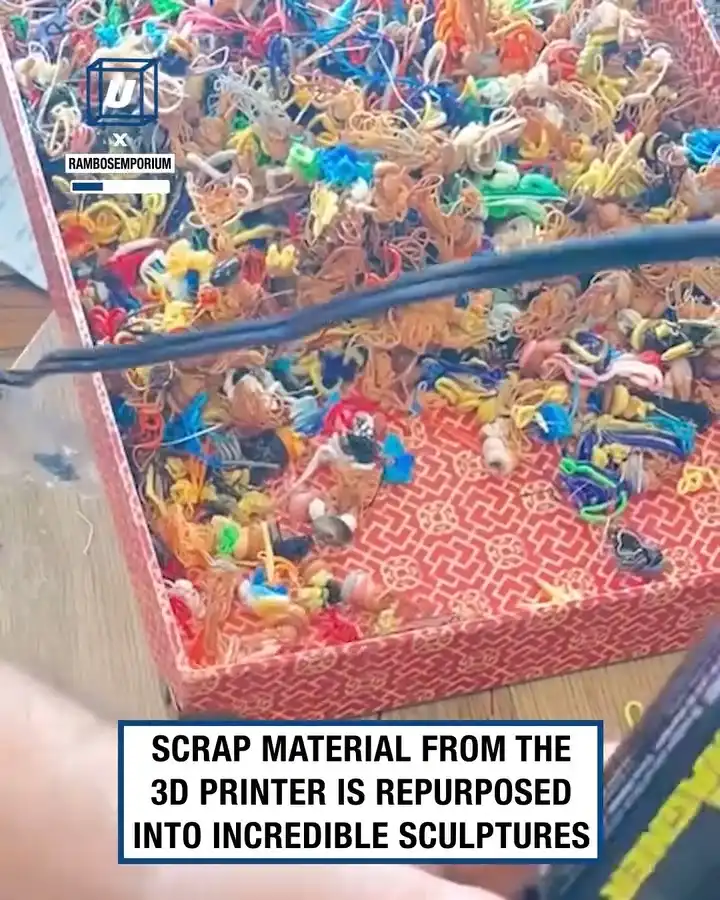Filling 3D filament moulds