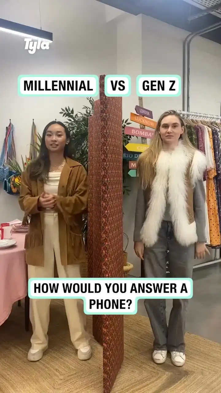 Millennial vs Gen Z actions