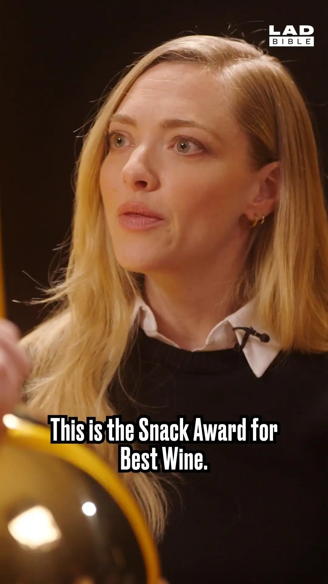 Amanda Seyfried talks about her favourite wine