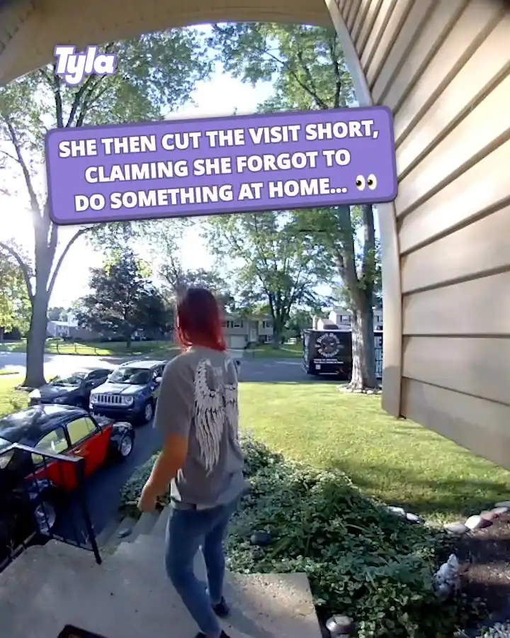 She said she needed to leave because she forgot something 👀 #fblifestyle