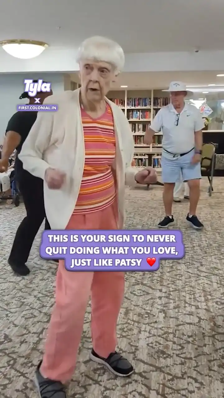 Patsy, you are the dancing queen 💃👑