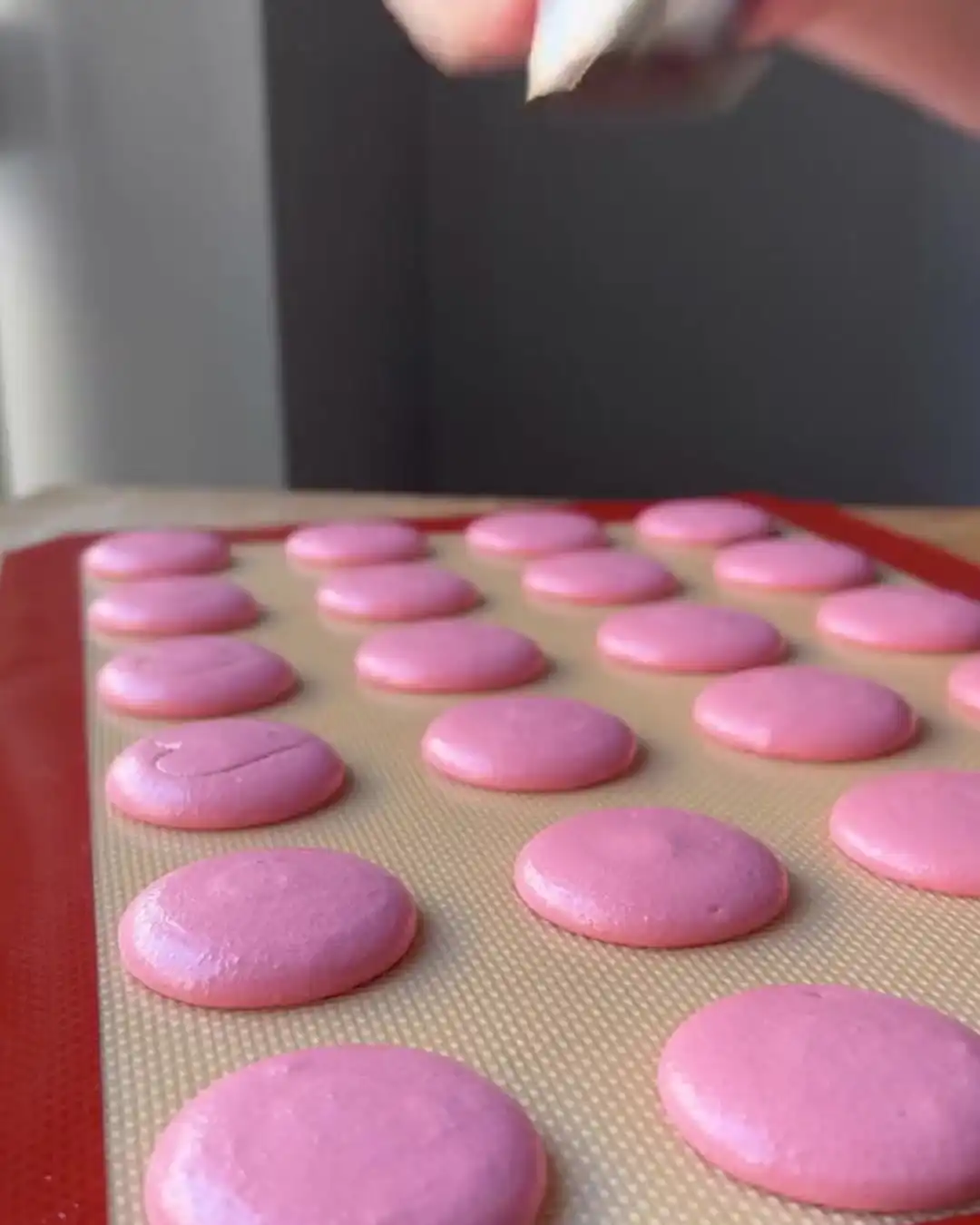 Adorable Heart-Shaped Macarons 🥰 💕