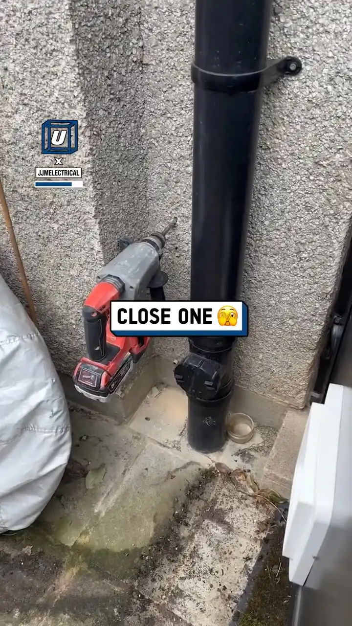 Drill vs gas pipe disaster 😱💥