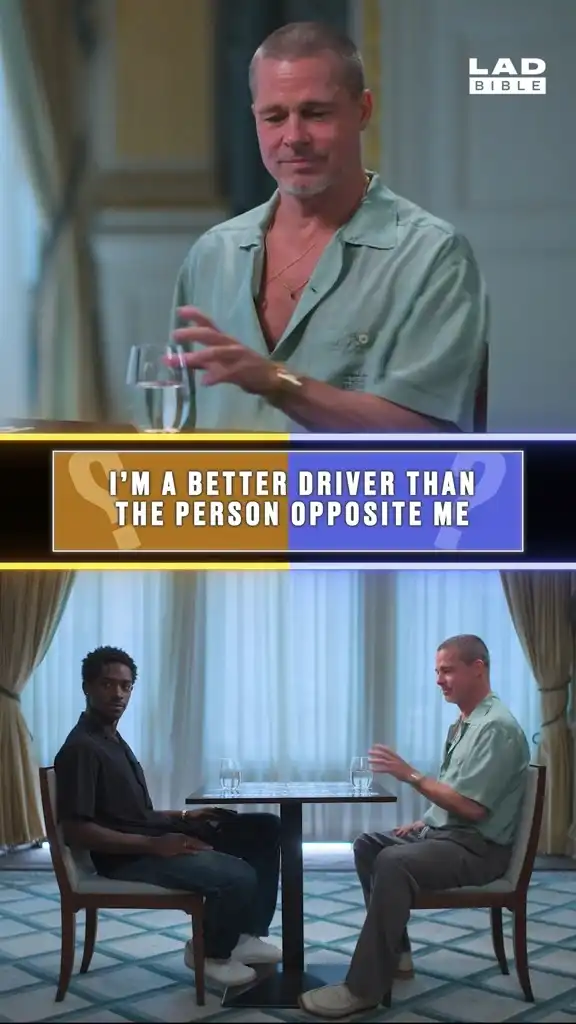 Brad Pitt & Damson Idris play Agree To Disagree