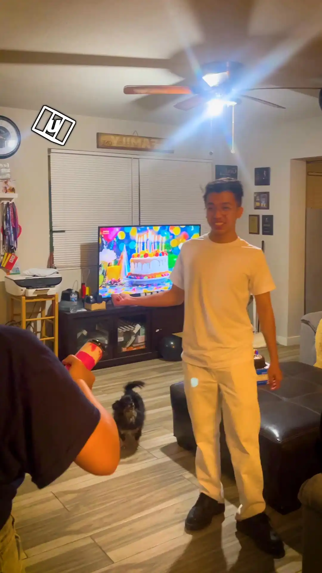 Didn't Read the Label on the Birthday Confetti